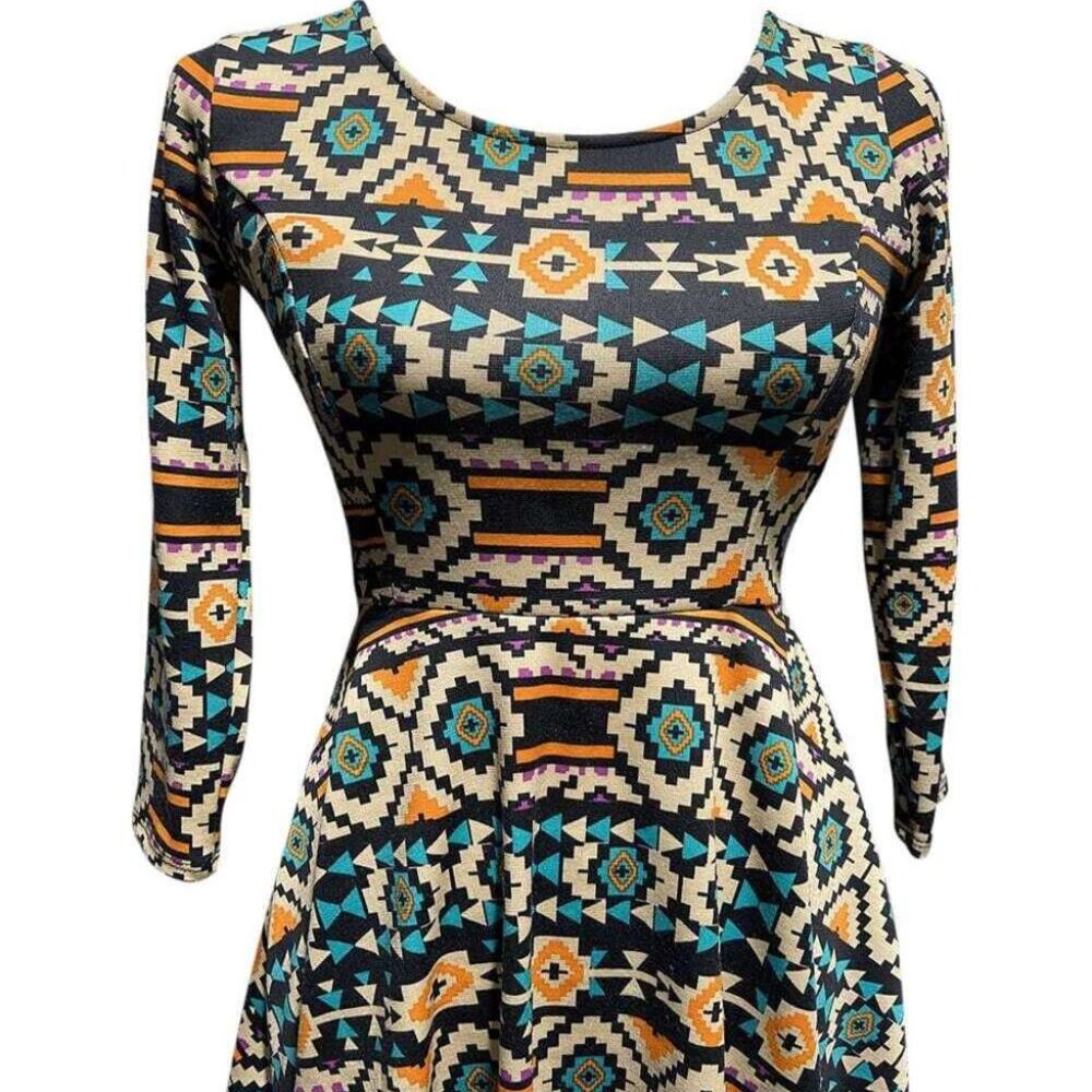 Aztec Tunic Dress - Picture 3 of 6